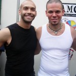 Kike con Calle 13 en el SummerStage